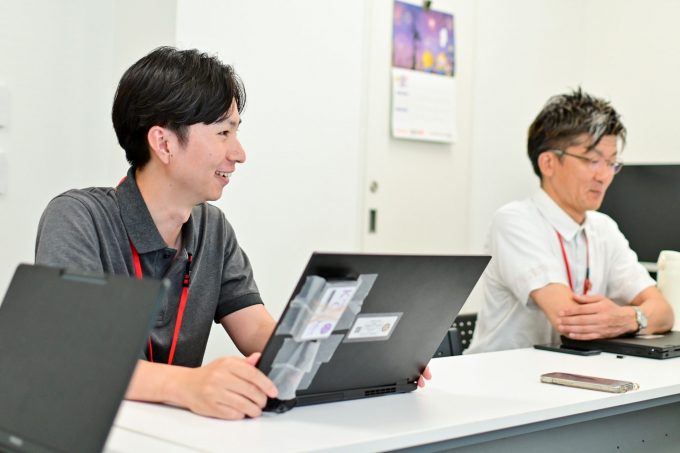 打合せの様子。クリックで拡大表示。