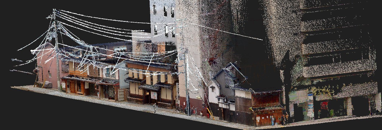 3Dデータ計測のイメージ。クリックで拡大表示