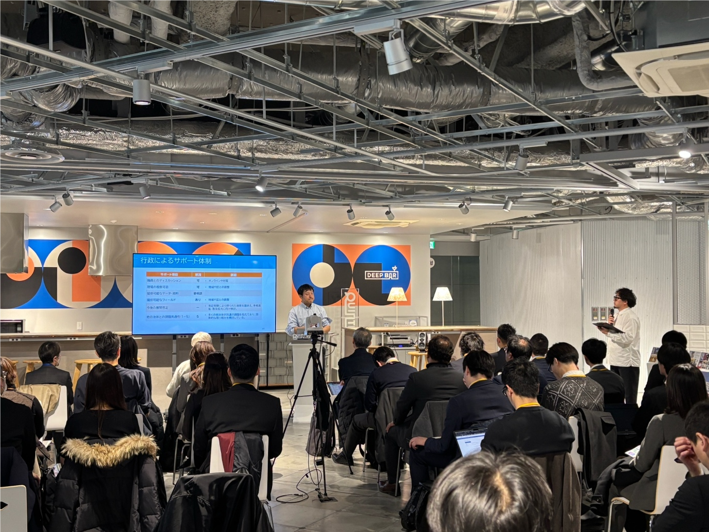 課題ピッチの様子。クリックで拡大表示。